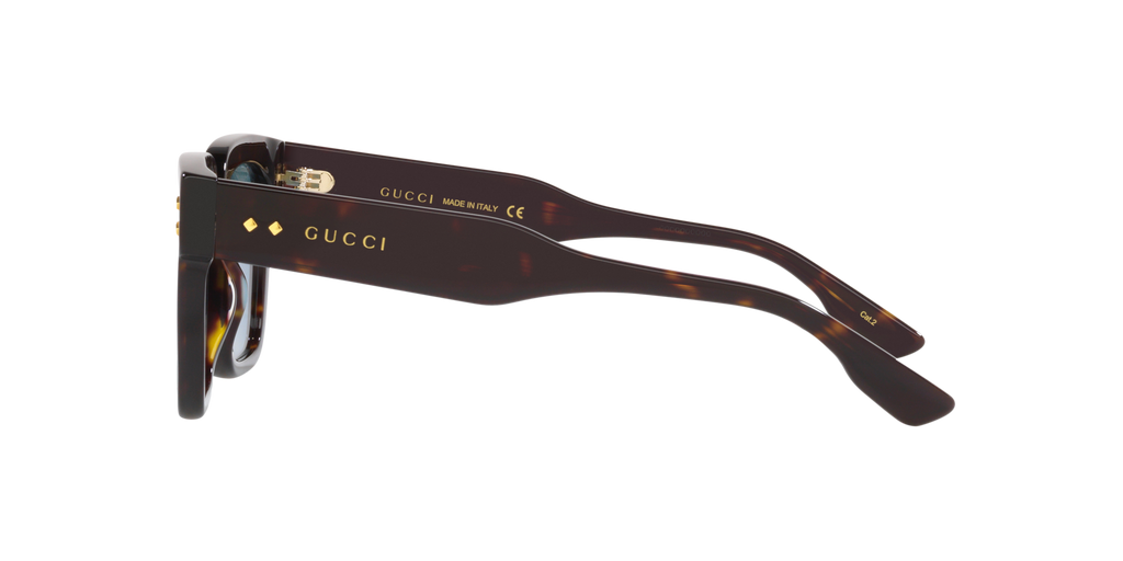 Gucci GG1084S Rectangle Sunglasses - Brown