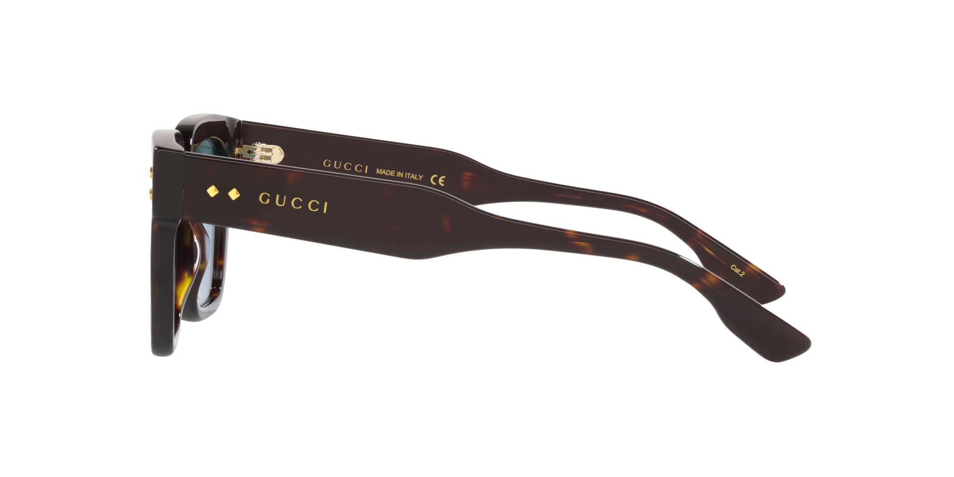 Gucci GG1084S Rectangle Sunglasses - Grey