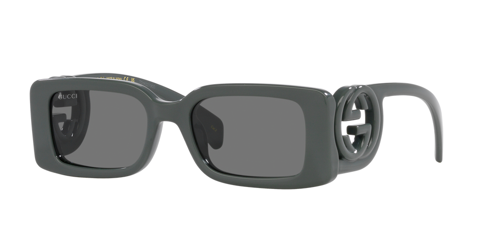 Gucci GG1325S Rectangle Sunglasses - Grey