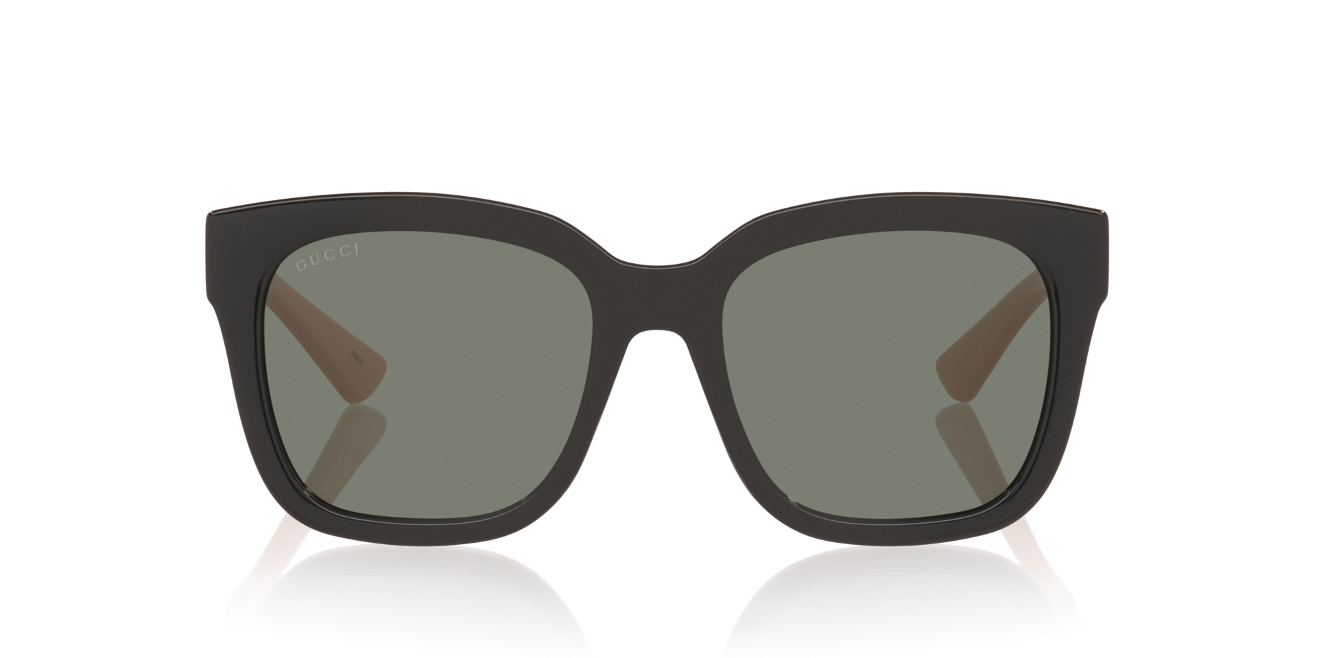 Gucci GG1338S Rectangle Sunglasses - Brown Light
