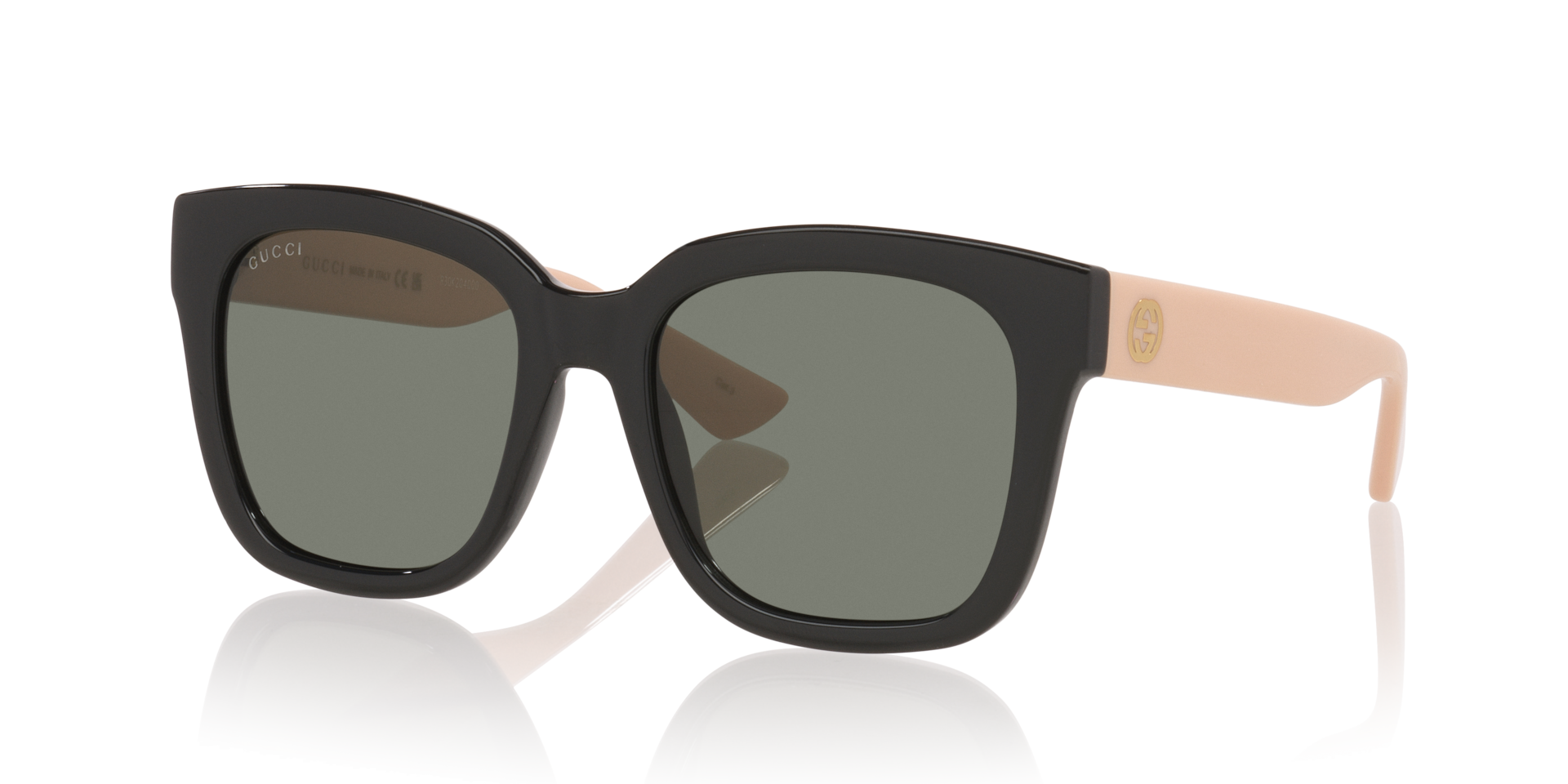 Gucci GG1338S Rectangle Sunglasses - Burgundy