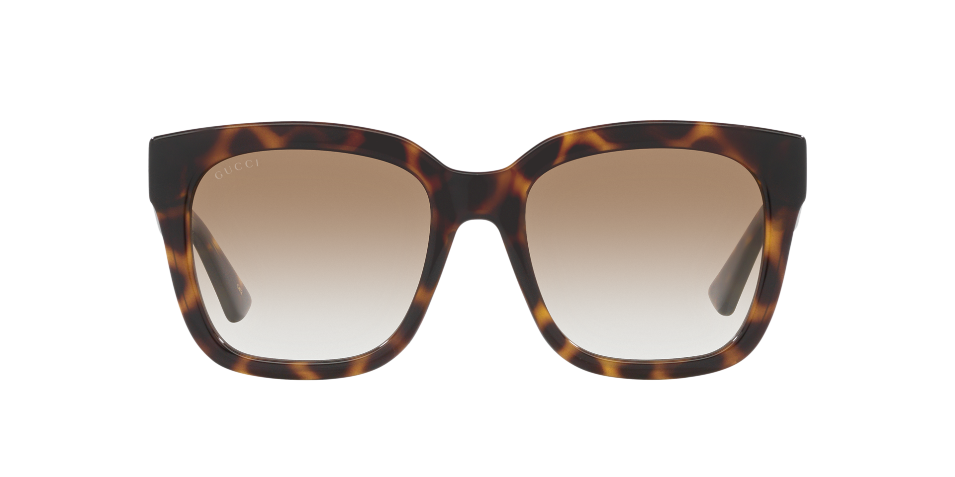 Gucci GG1338S Rectangle Sunglasses - Black Shiny