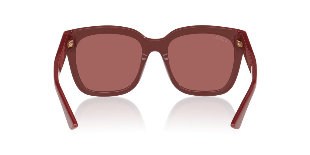 Gucci GG1338S Rectangle Sunglasses - Burgundy