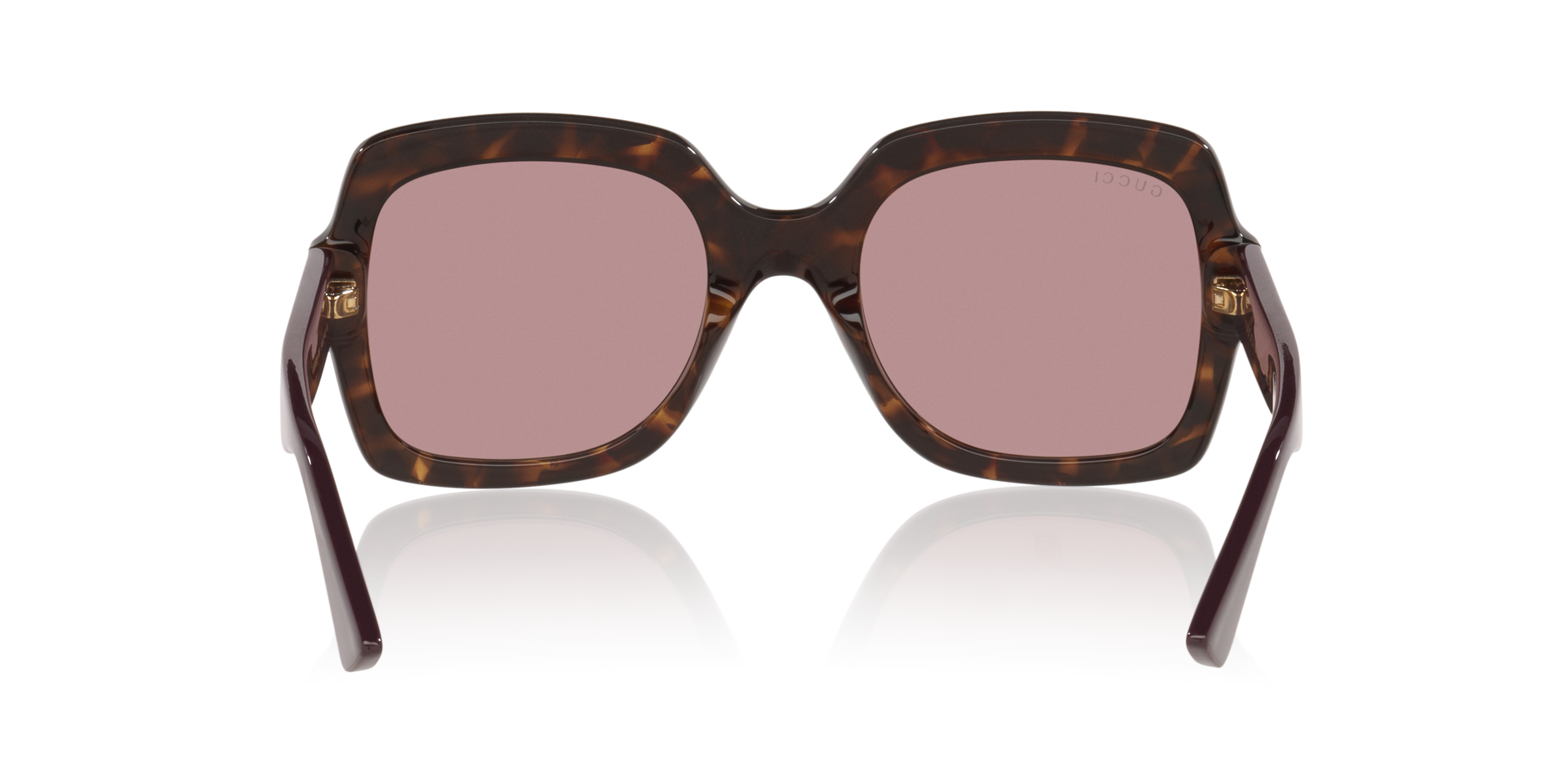 Gucci GG1337S Rectangle Sunglasses - Tortoise