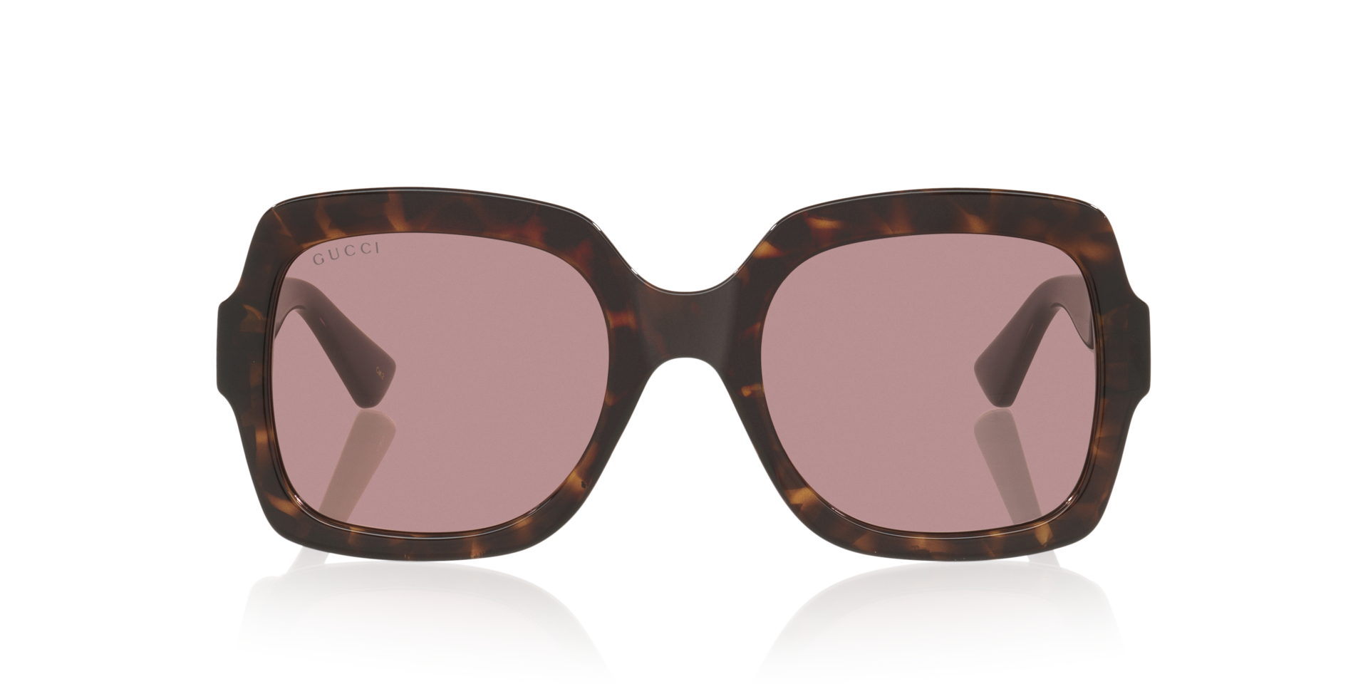 Gucci GG1337S Rectangle Sunglasses - Tortoise