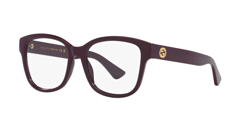 Gucci GG1340O Rectangle Eyeglasses - Burgundy