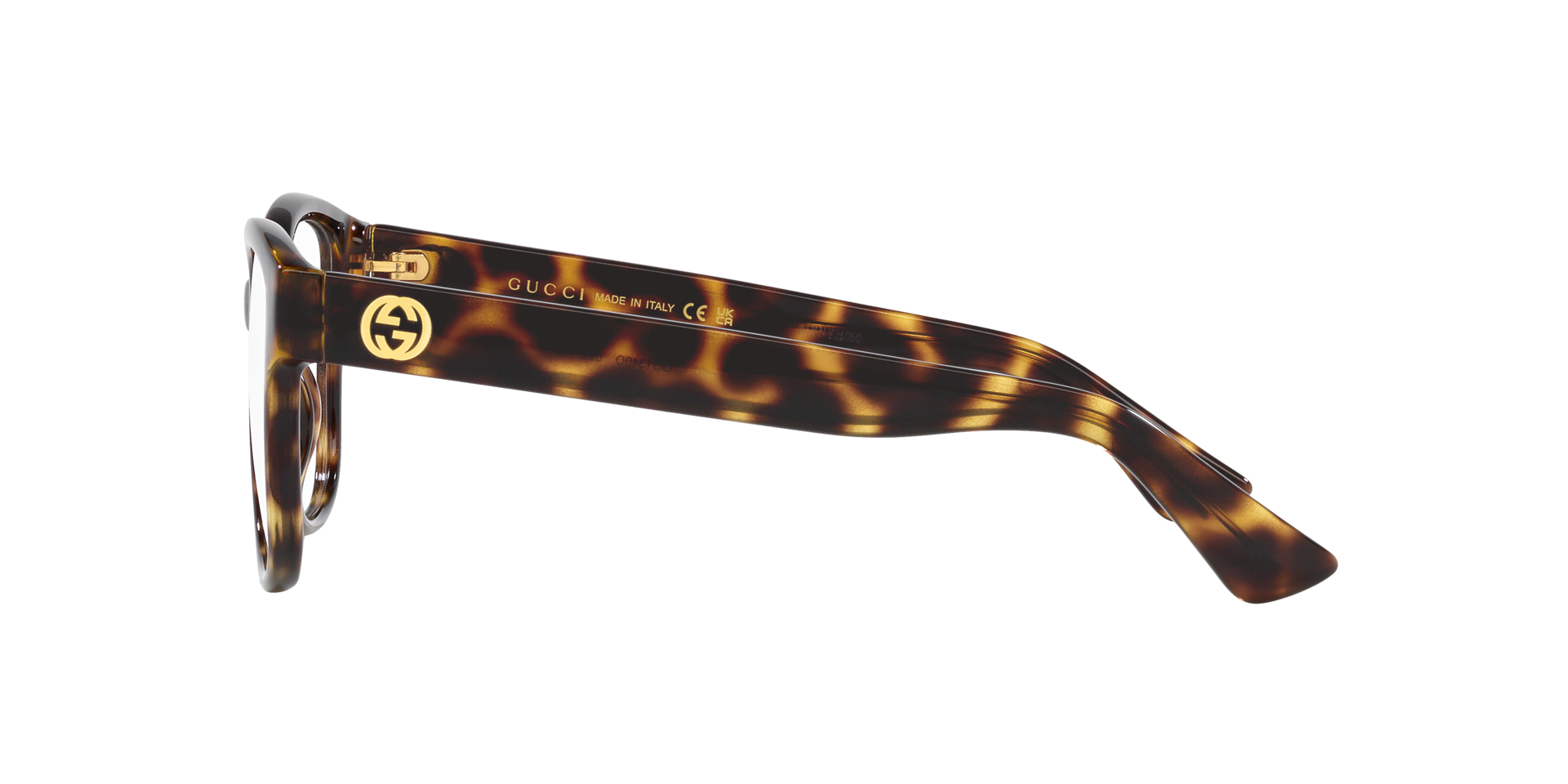 Gucci GG1340O Rectangle Eyeglasses - Tortoise