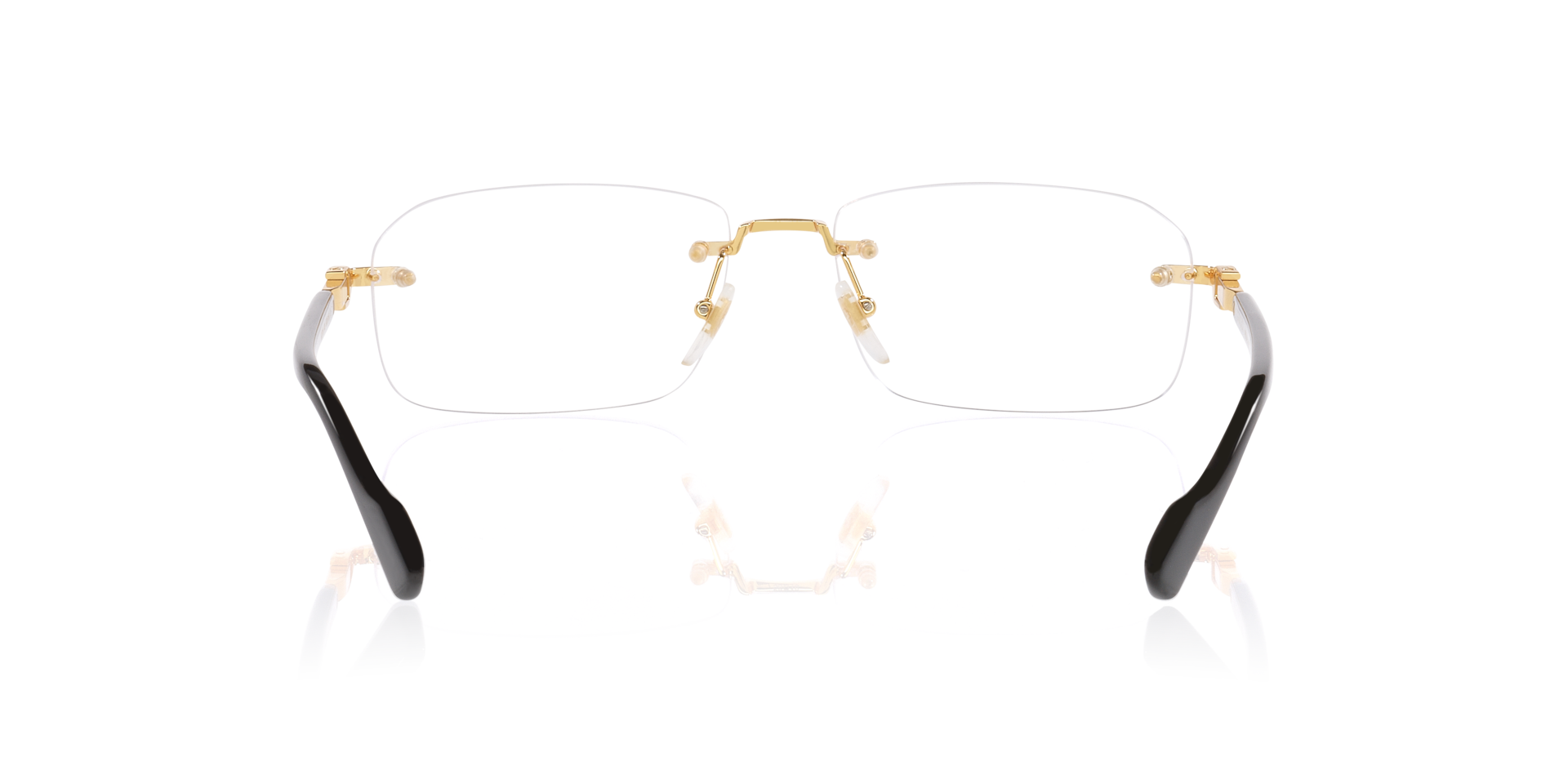 Gucci GG1221O Square Eyeglasses - Gold Light
