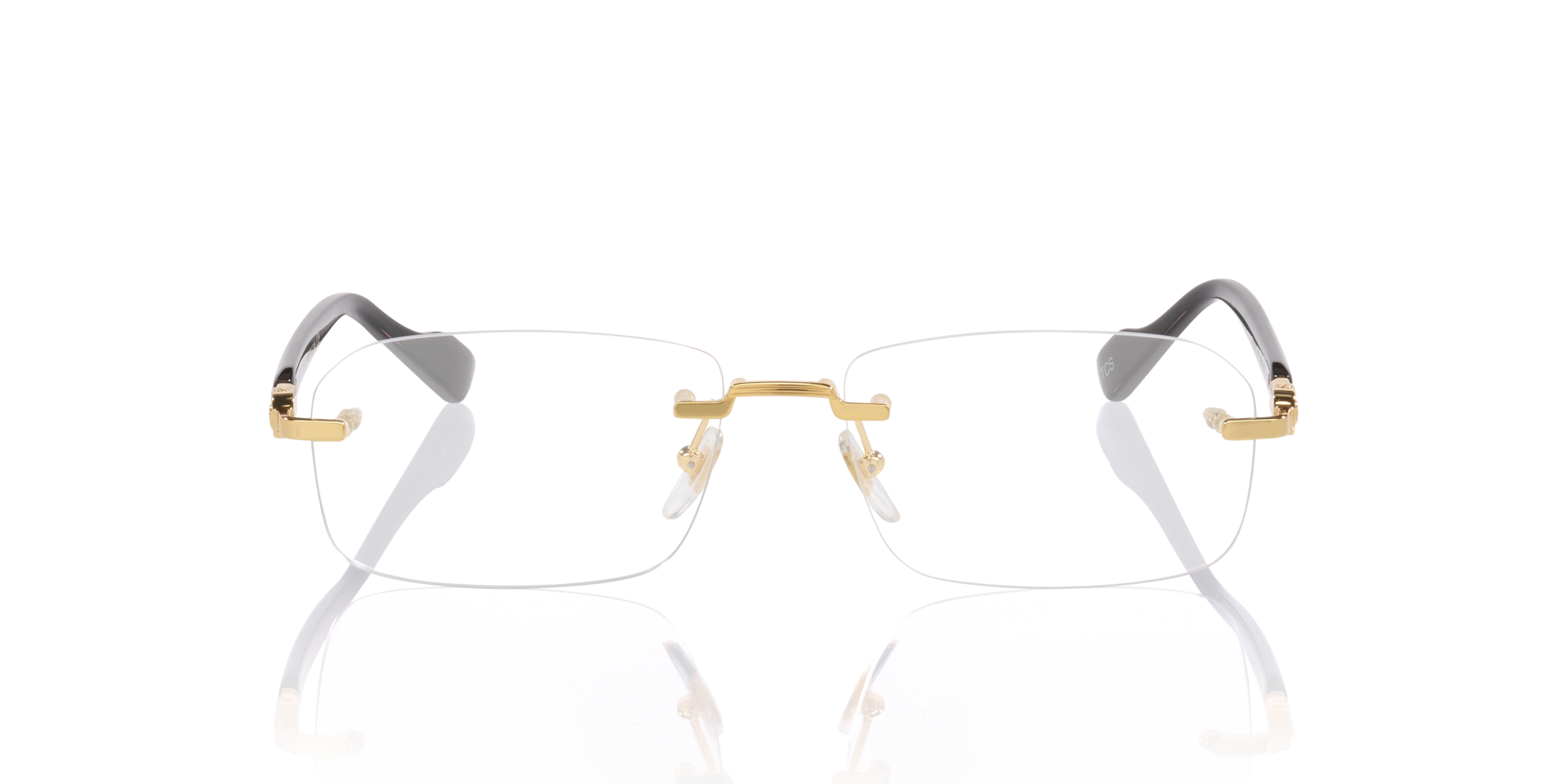 Gucci GG1221O Square Eyeglasses - Gold Light