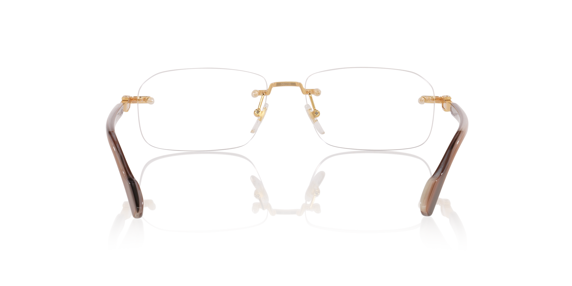Gucci GG1221O Square Eyeglasses - Gold