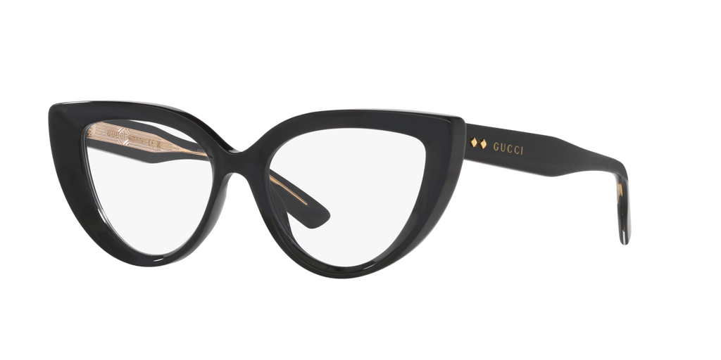 Gucci GG1530O Cat Eye Eyeglasses - Black