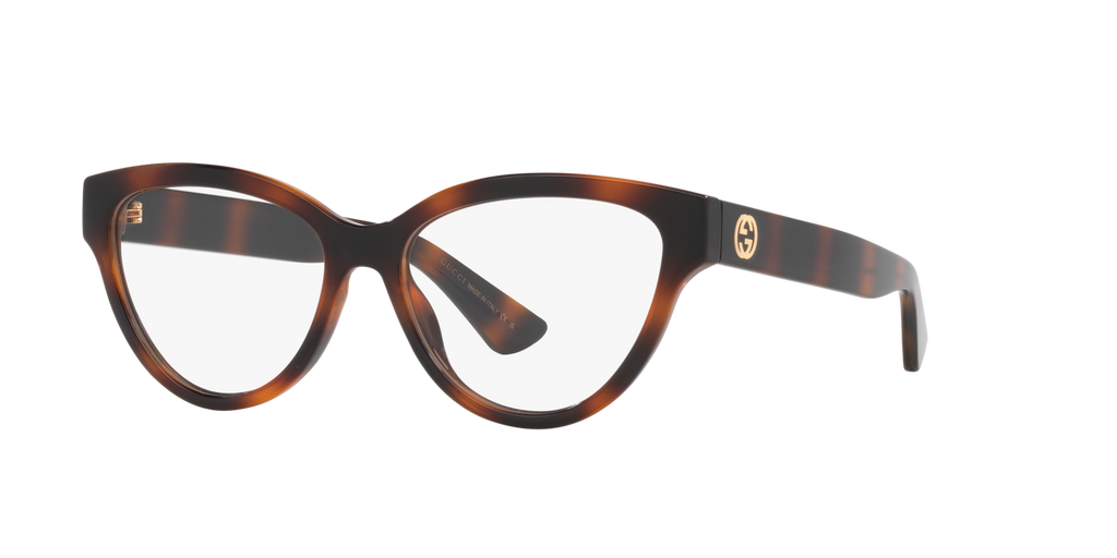 Gucci GG1581O Round Eyeglasses - Tortoise