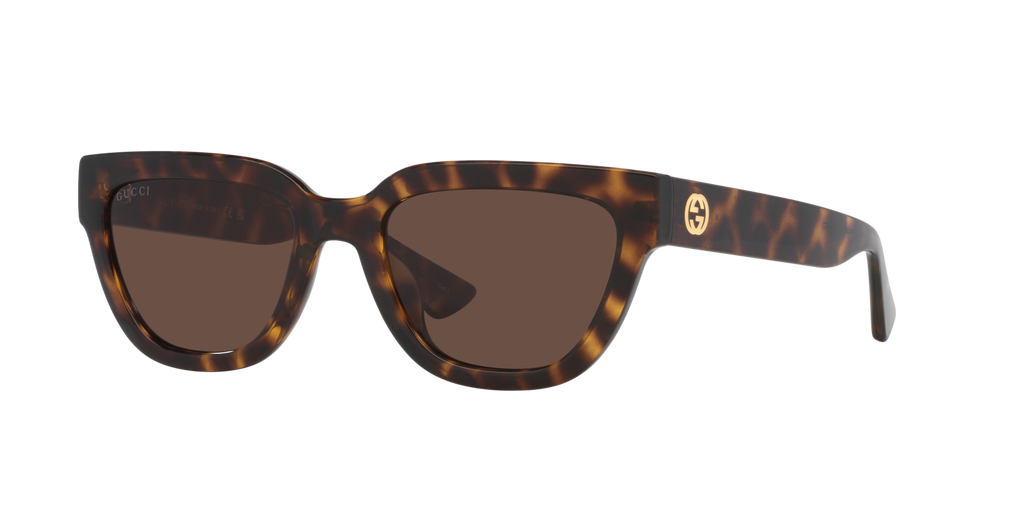 Gucci GG1578S Cat Eye Sunglasses - Tortoise