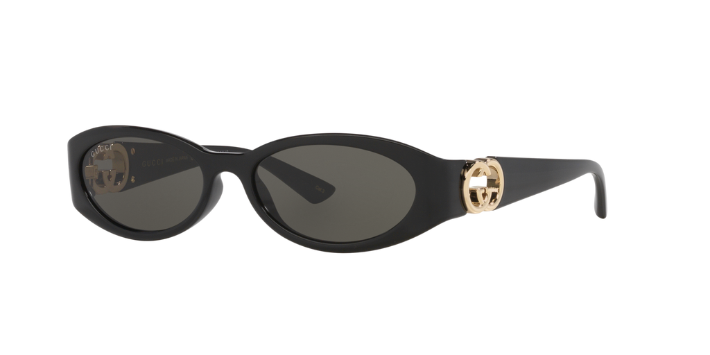 Gucci GG1660S Round Sunglasses - Black