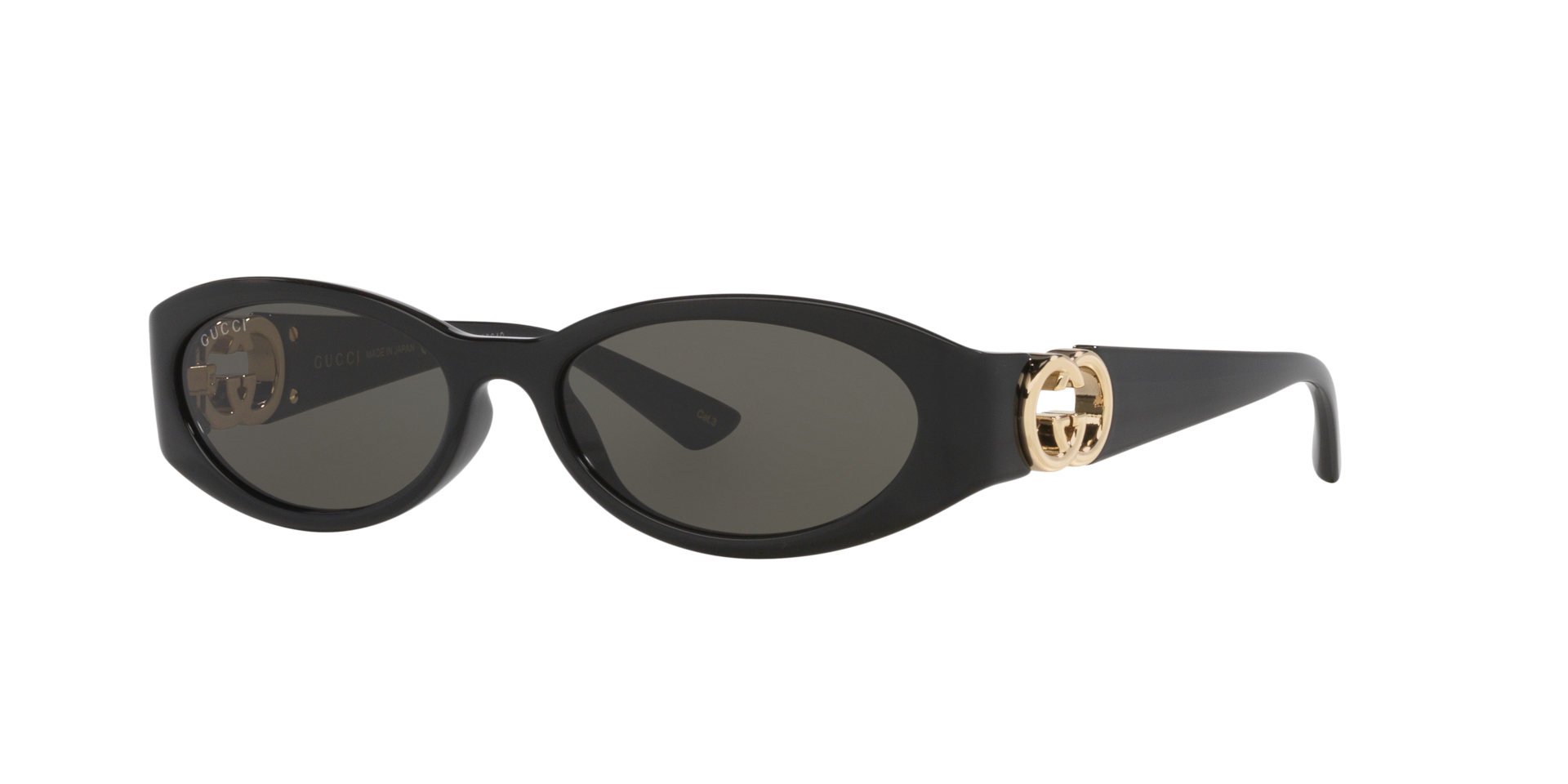 Gucci GG1660S Round Sunglasses - Black
