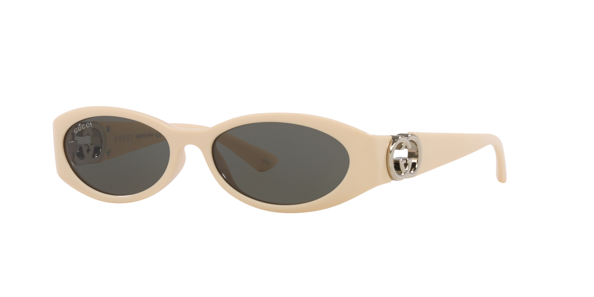 Gucci GG1660S Round Sunglasses - Ivory