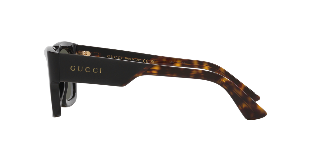 Gucci GG1668S Rectangle Sunglasses - Black