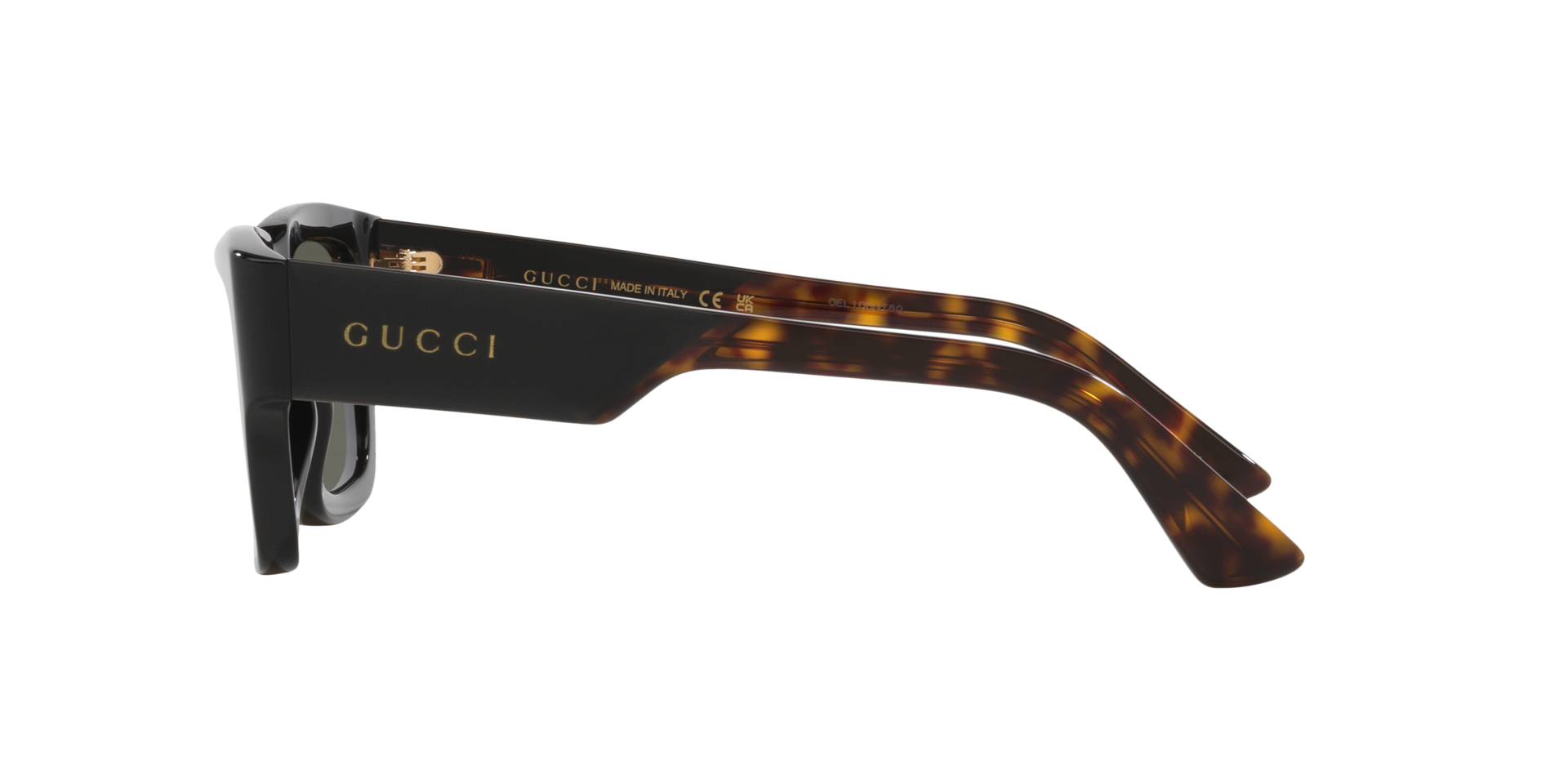 Gucci GG1668S Rectangle Sunglasses - Black