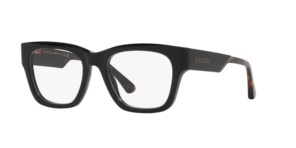 Gucci GG1669O Rectangle Eyeglasses - Black