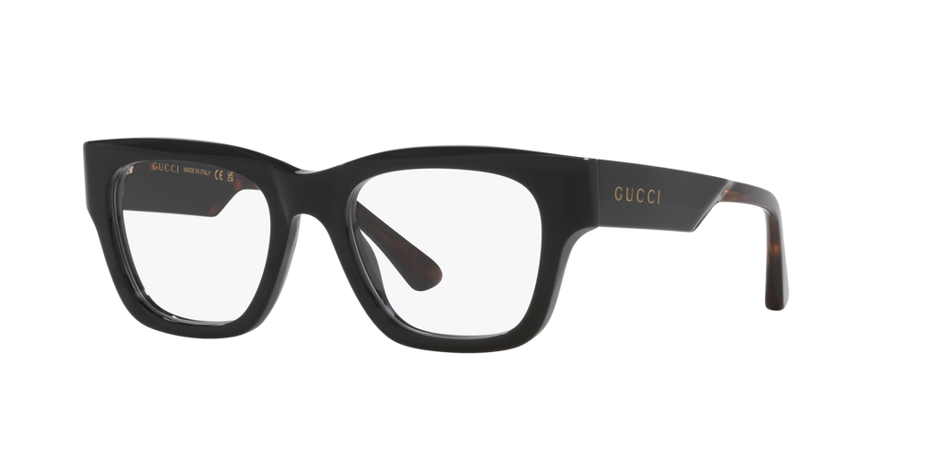 Gucci GG1669O Rectangle Eyeglasses - Black