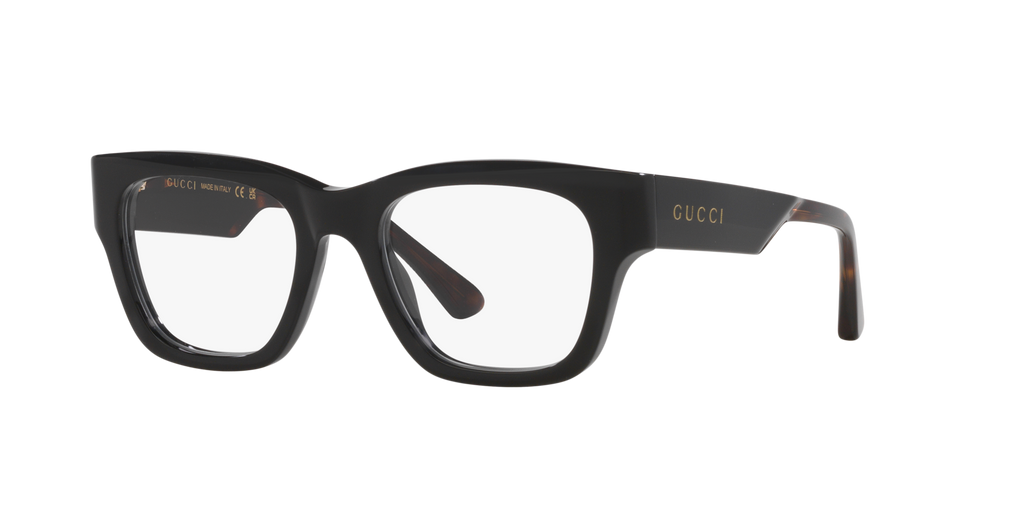 Gucci GG1669O Rectangle Eyeglasses - Black