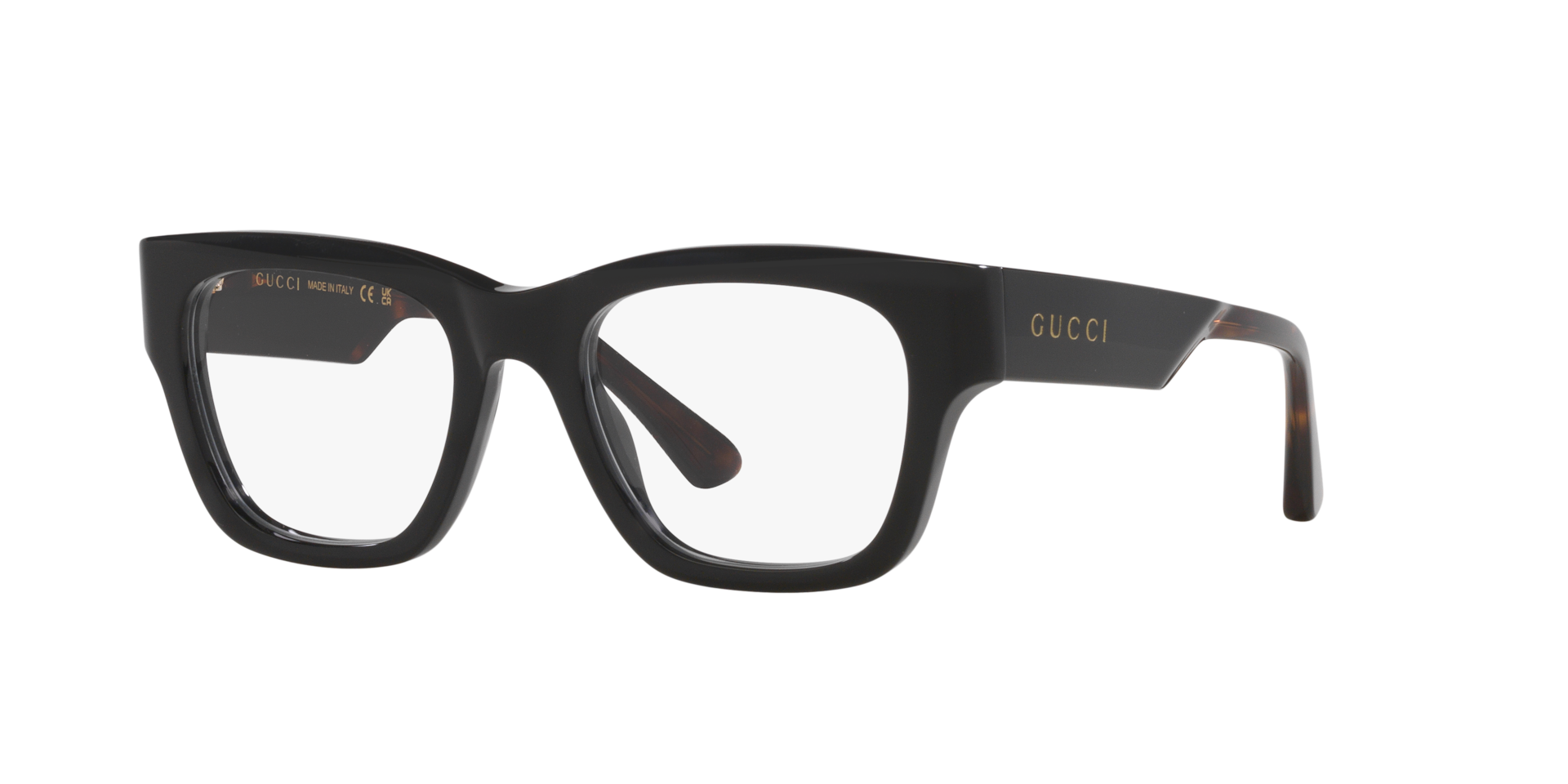 Gucci GG1669O Rectangle Eyeglasses - Black