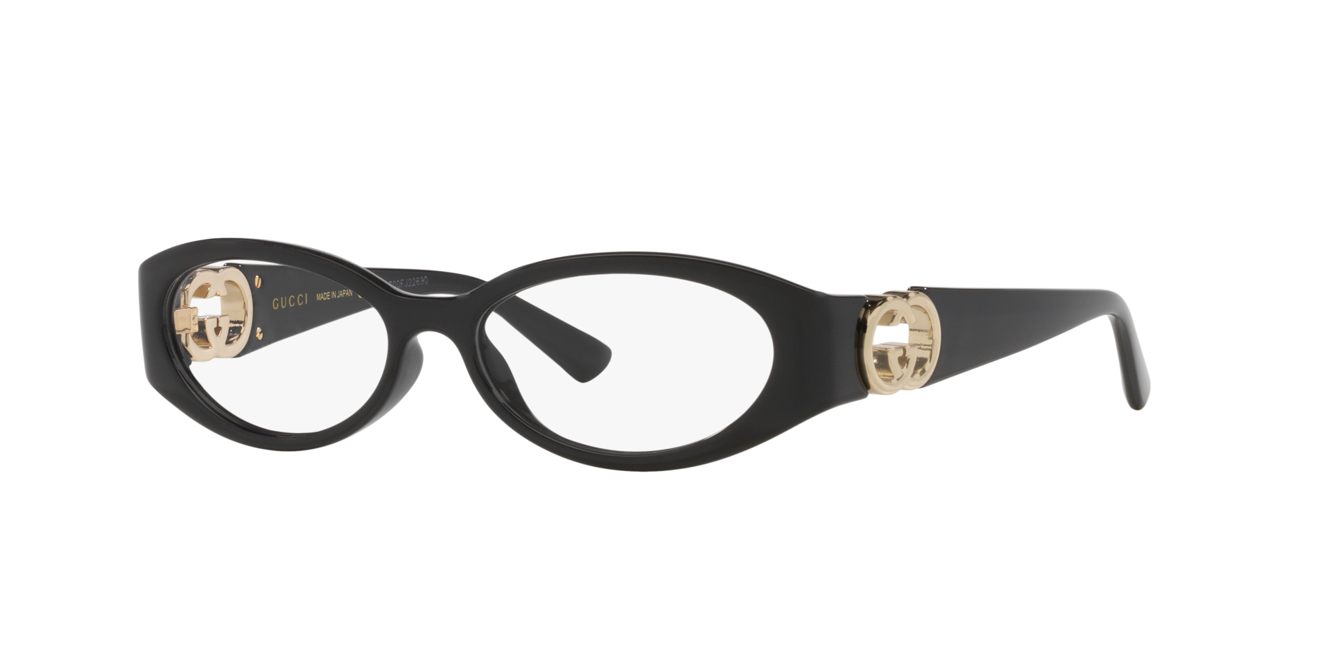 Gucci GG1693O Round Eyeglasses - Tortoise