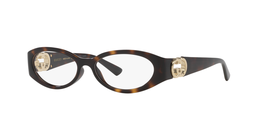 Gucci GG1693O Round Eyeglasses - Tortoise