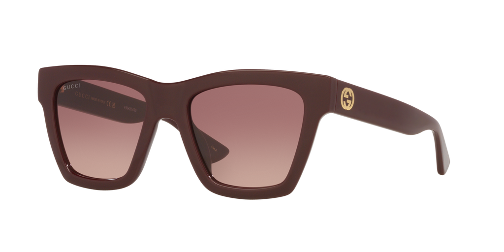 Gucci GG1714S Cat Eye Sunglasses - Burgundy