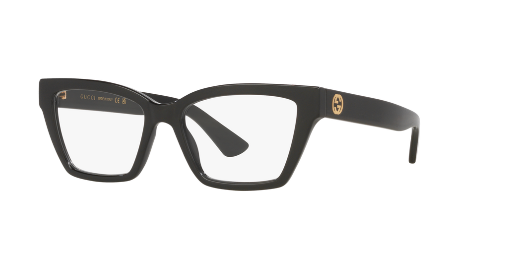 Gucci GG1715O Cat Eye Eyeglasses - Black
