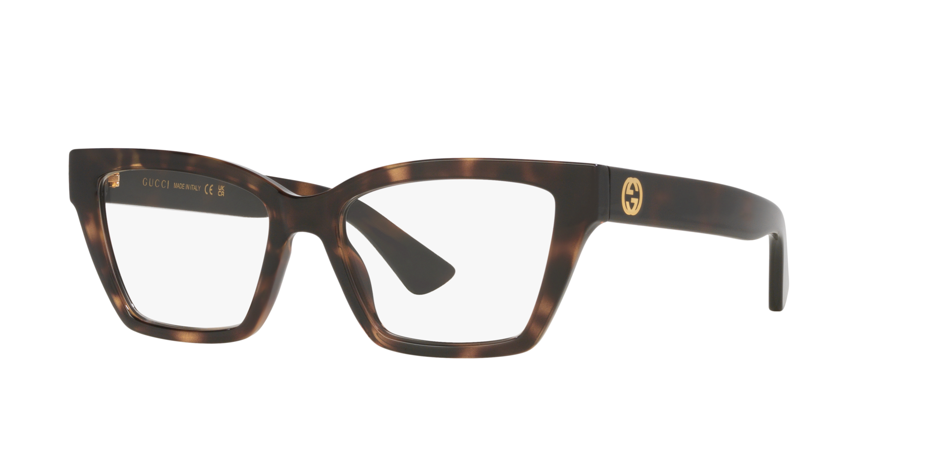 Gucci GG1715O Cat Eye Eyeglasses - Black
