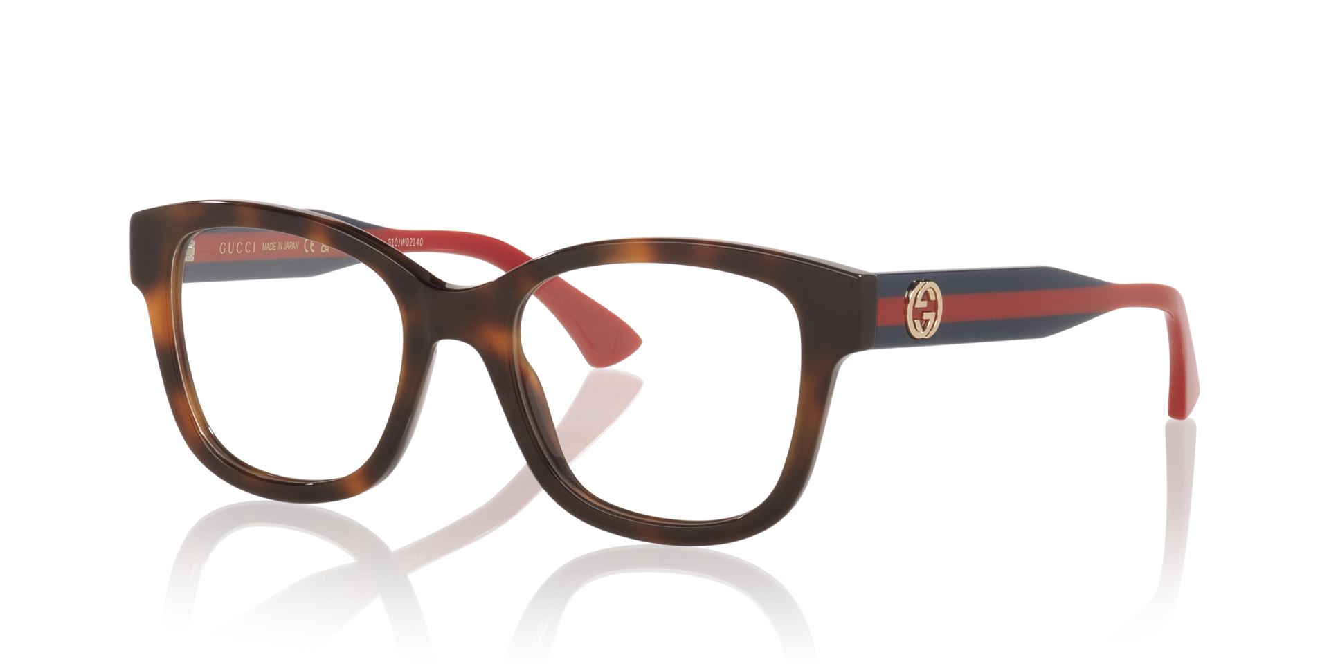 Gucci GG1863O Rectangle Eyeglasses - Black