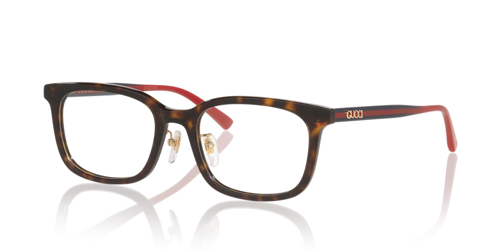 Gucci GG1873OK Rectangle Eyeglasses - Tortoise
