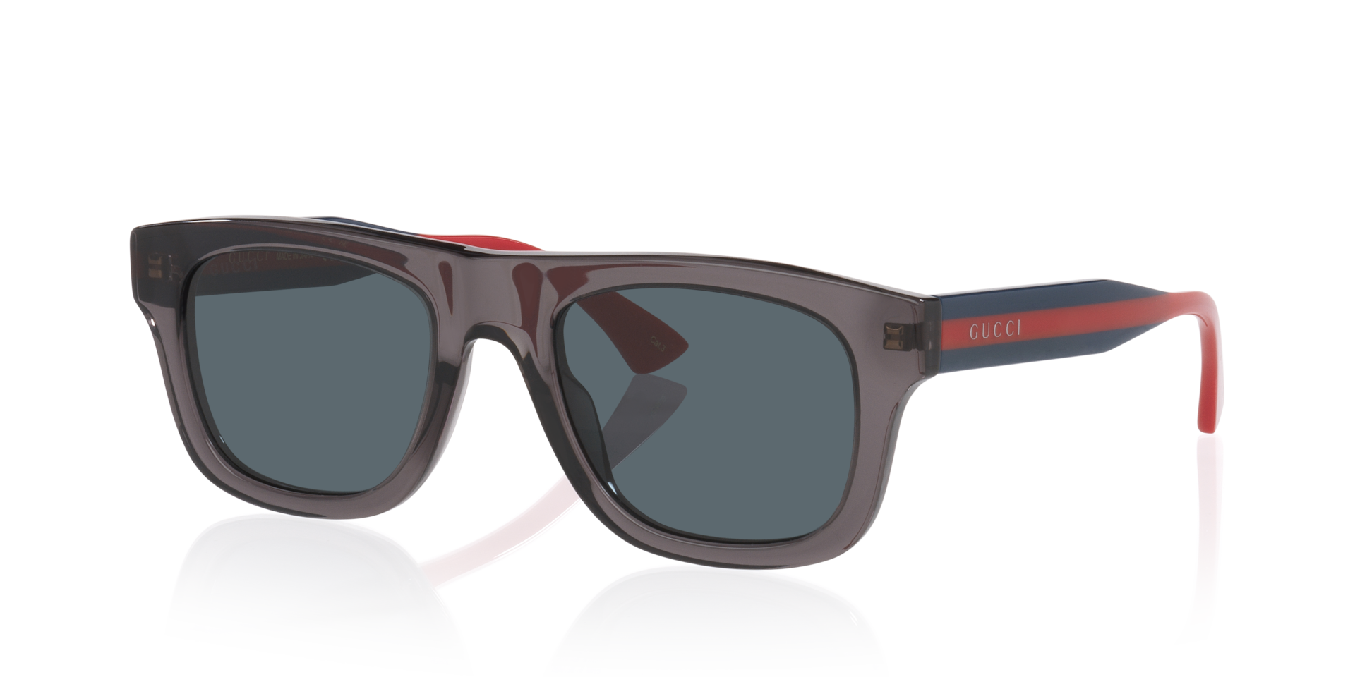 Gucci GG1991S Rectangle Sunglasses - Black