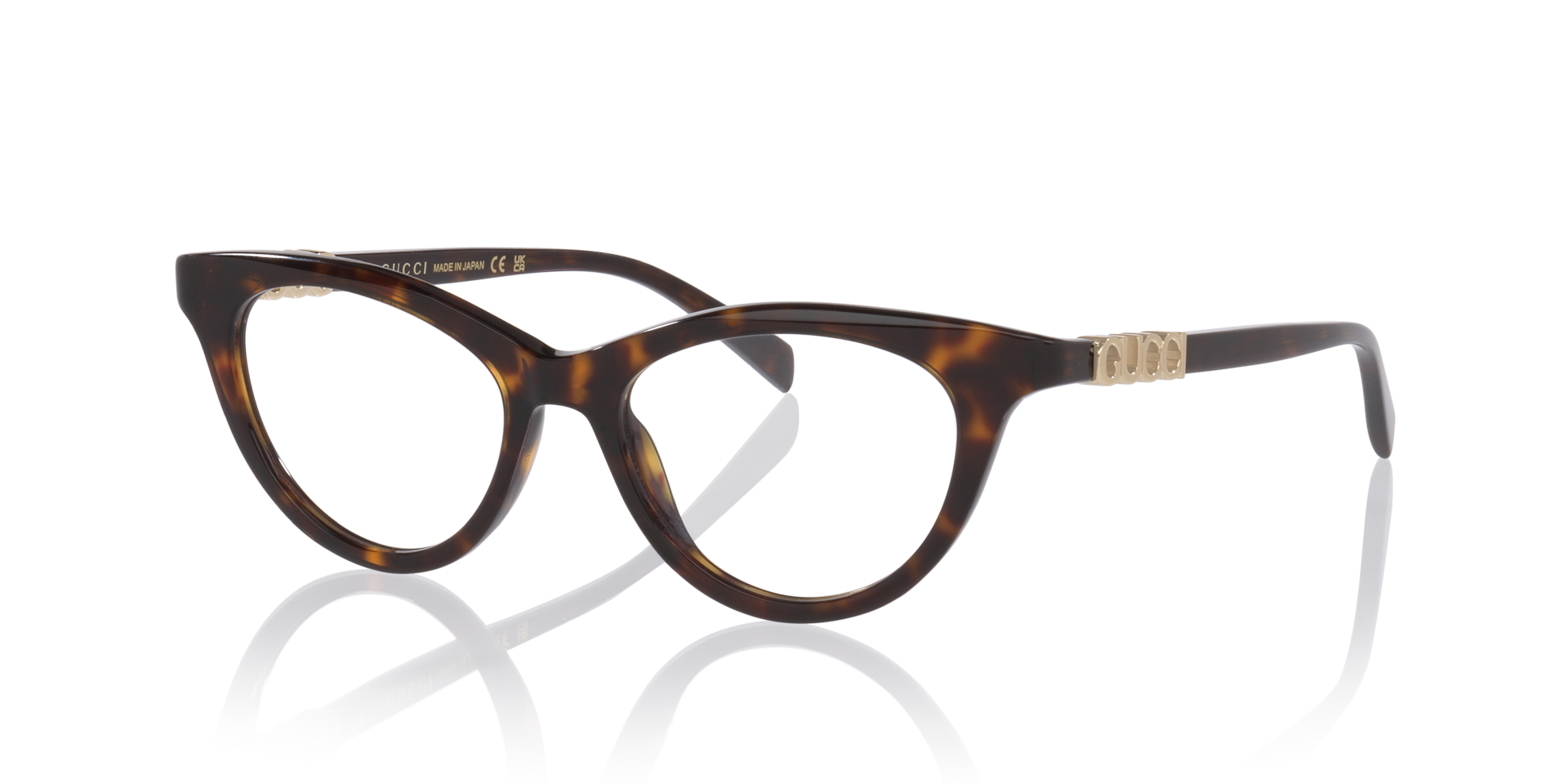 Gucci GG2034O Cat Eye Eyeglasses - Black