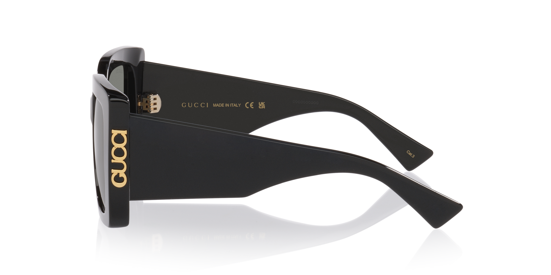 Gucci GG2039S Butterfly Sunglasses - Black