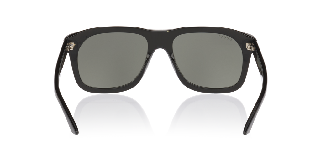 Gucci GG2077S Rectangle Sunglasses - Black