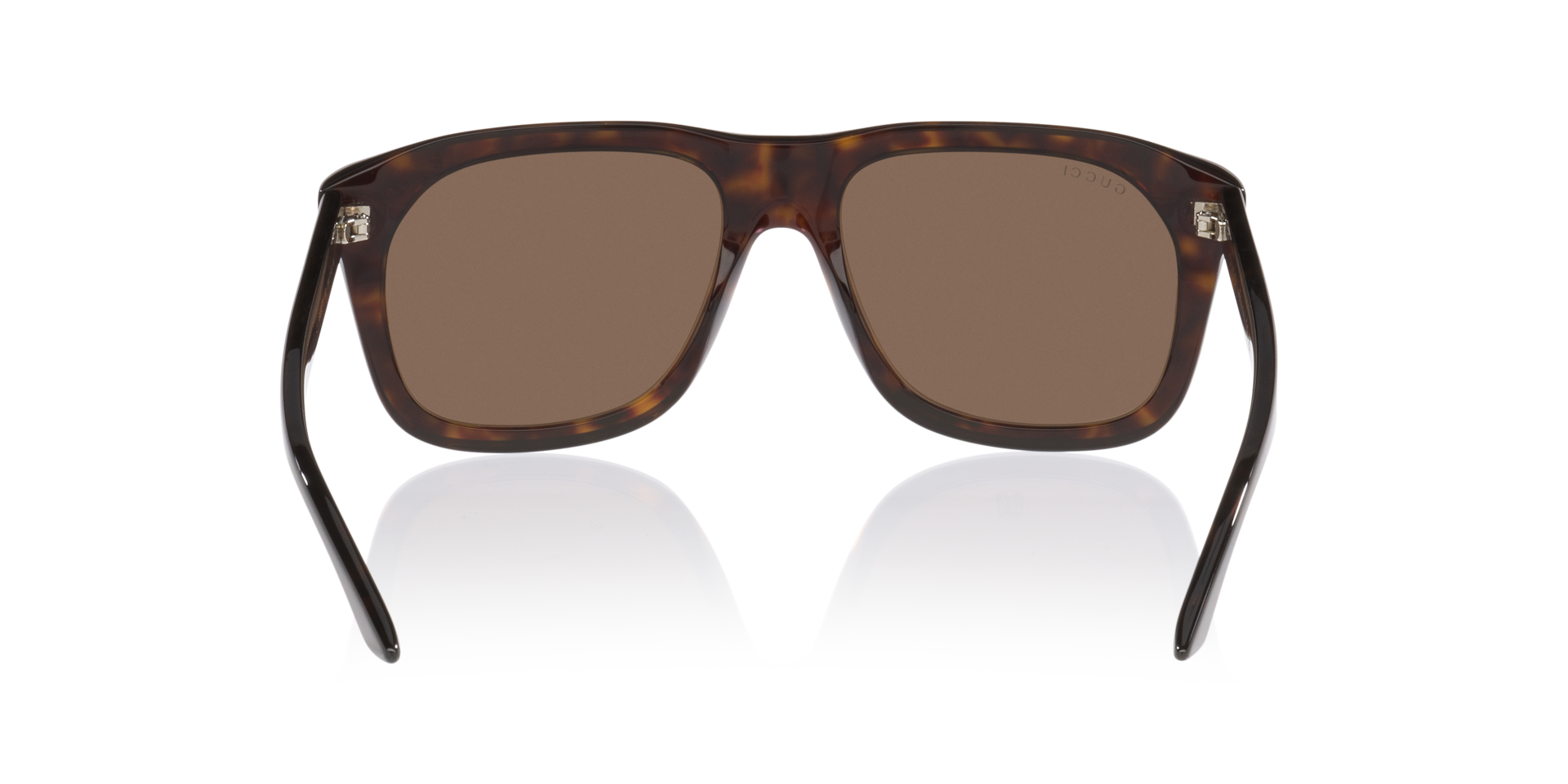 Gucci GG2077S Rectangle Sunglasses - Tortoise