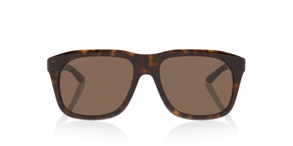 Gucci GG2077S Rectangle Sunglasses - Black
