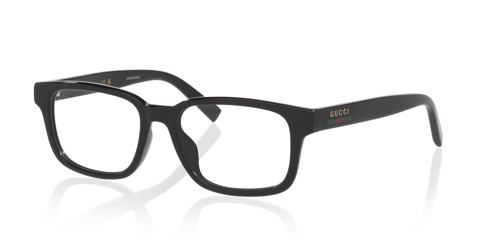Gucci Gg2107Ol Rectangle Eyewear - Tortoise