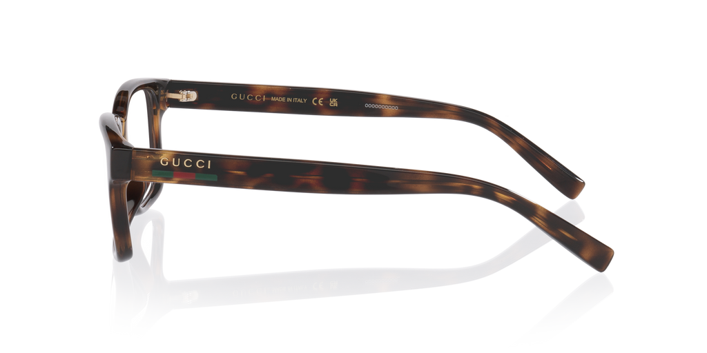Gucci Gg2107Ol Rectangle Eyewear - Black