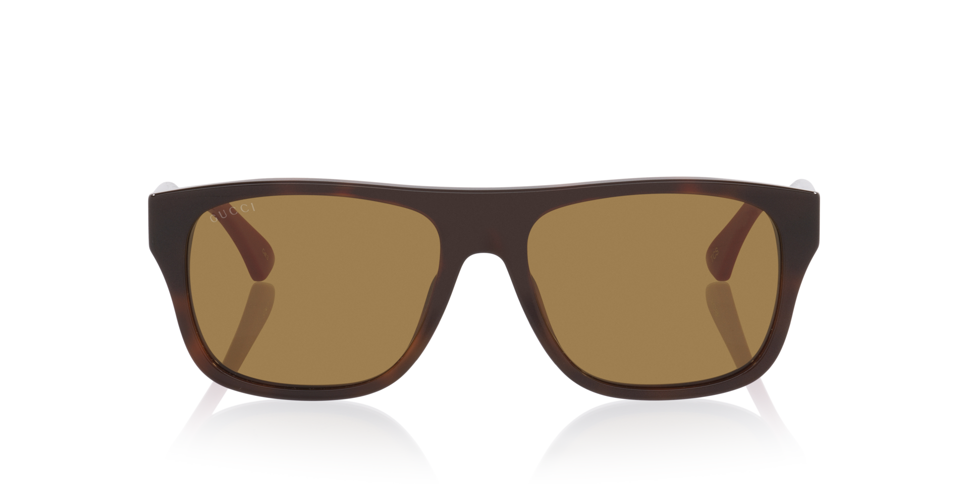 Gucci GG2119S Rectangle Sunglasses - Tortoise