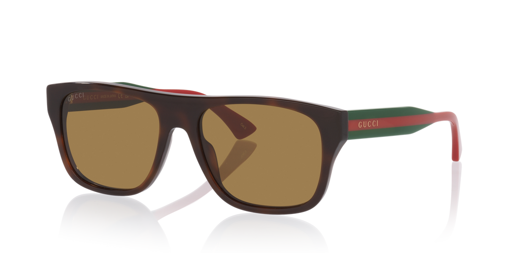 Gucci GG2119S Rectangle Sunglasses - Tortoise