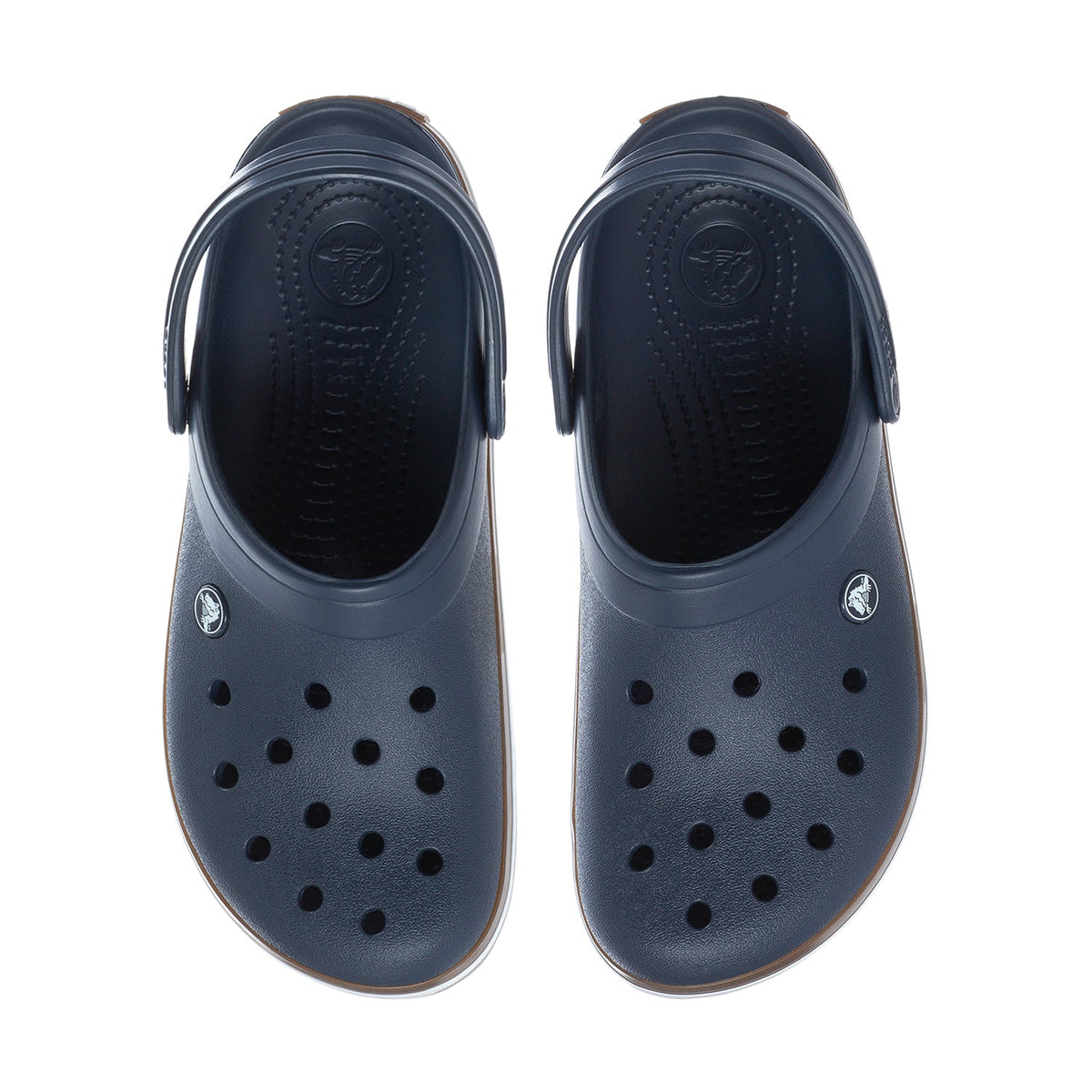 Crocs Men's Crocband Gum Clog - Navy