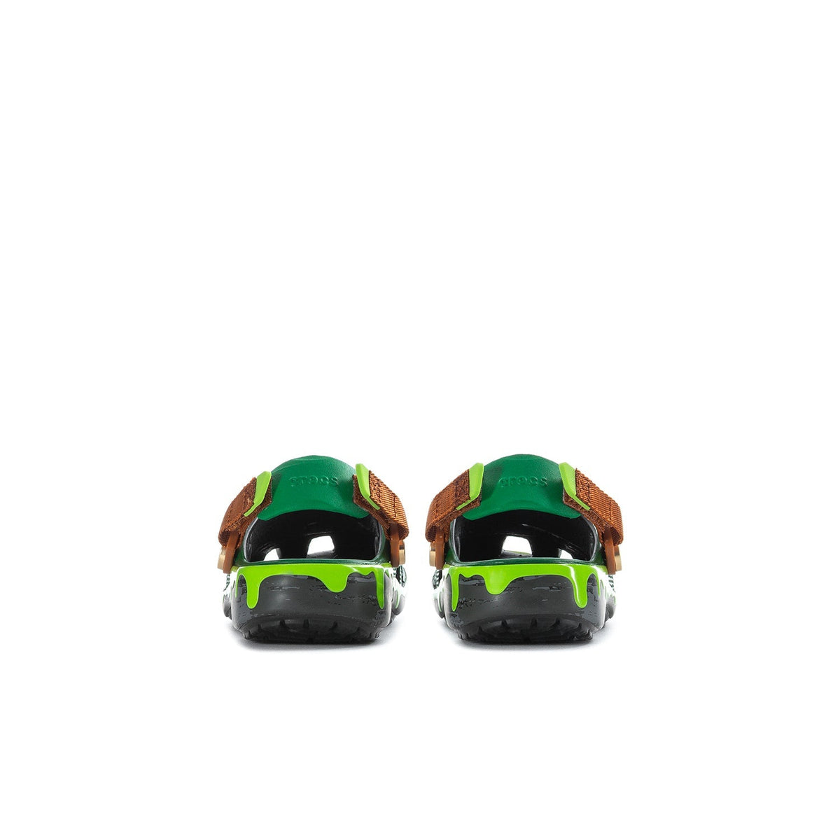 Crocs Kids' TMNT Classic Clog - Green / Brown